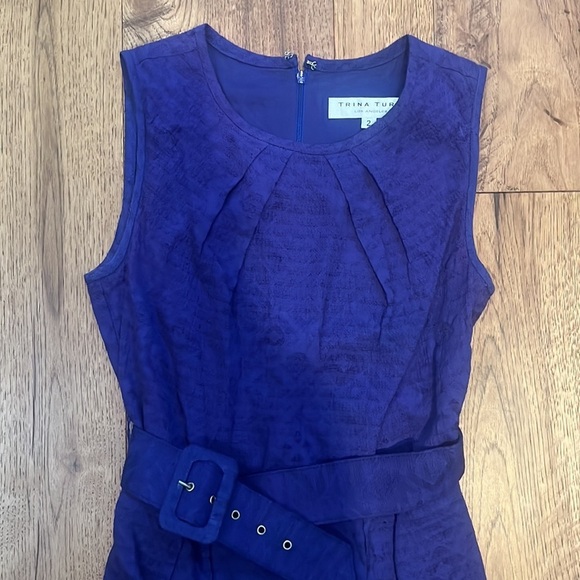 Trina Turk Woman’s Purple Dress Size 2 - Picture 2 of 6